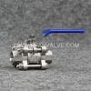 Three-pieces stainless steel ball valve 1000 wog