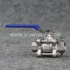 Three-pieces stainless steel ball valve 1000 wog - Image 2