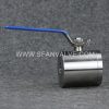 Forged steel 2 pieces F53 3000psi ball valve - Image 4