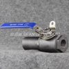 Forged steel 2 pieces extended bonnet ball valve - Image 3