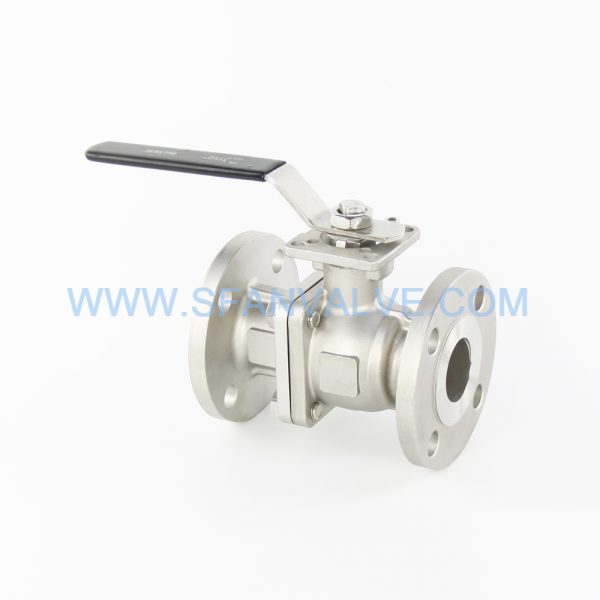 Two Pieces Flange Ball Valve 150LB 2