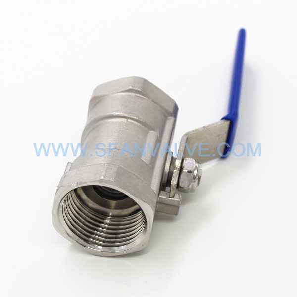 One Piece Stainless Steel Ball Valve 2