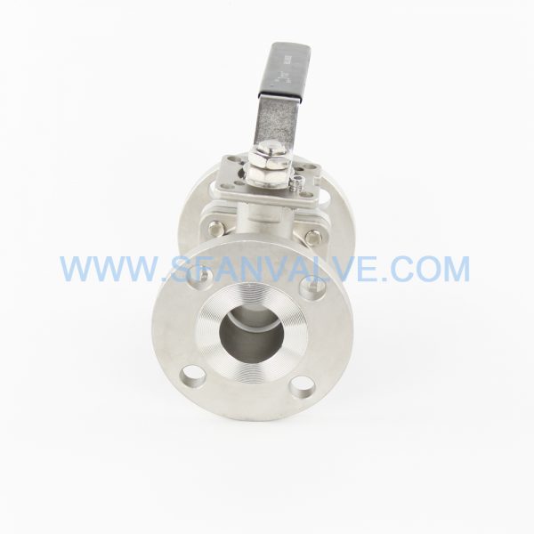 Two Pieces Flange Ball Valve