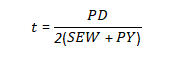 Forged vs. Cast Valve Bodies: A Technical Guide to ASTM A105 & WCB 2 ASME B31.3 Valve Wall Thickness Formula with E Quality Factor