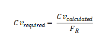 The Story of the Cv Flow Coefficient: From Definition to Calculation — A Guide to Avoiding Common Pitfalls 5 Cvrequired Cv fr