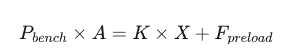 Actuator Physics (Part 2): Spring Range Selection — The Difference Between Bench Set and Installed Range 3 P x A K x X F