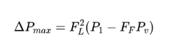 The Story of the Cv Flow Coefficient: From Definition to Calculation — A Guide to Avoiding Common Pitfalls 6 Pmax FLP1 FfPv